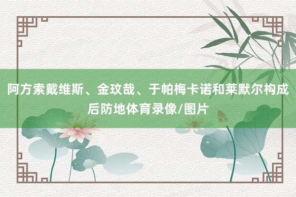 阿方索戴维斯、金玟哉、于帕梅卡诺和莱默尔构成后防地体育录像/图片