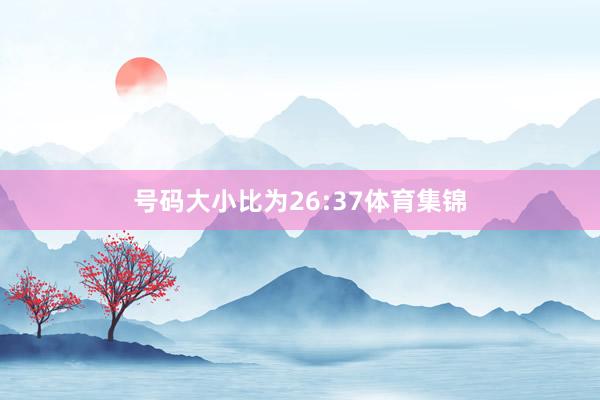 号码大小比为26:37体育集锦