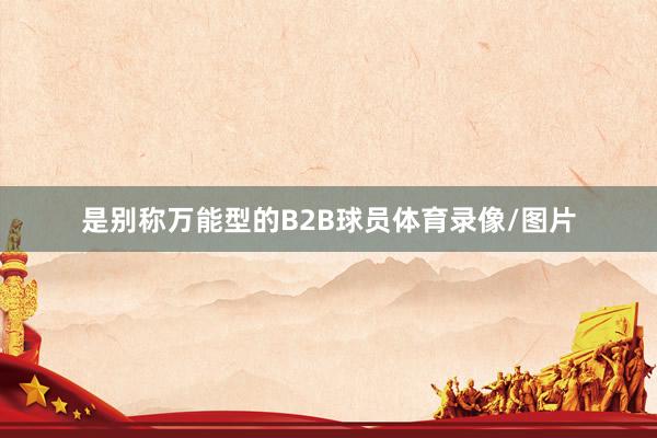 是别称万能型的B2B球员体育录像/图片